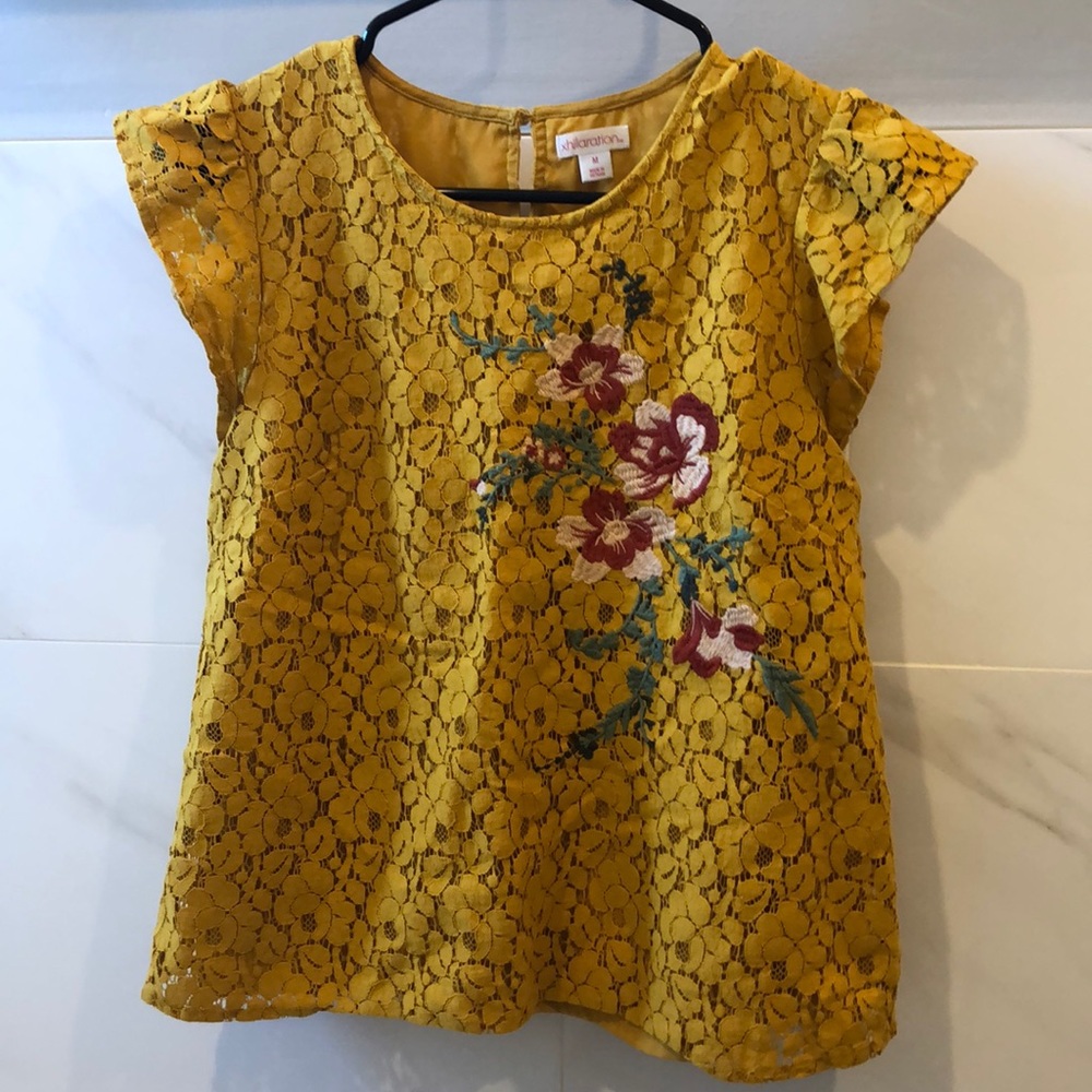 Xhilaration Cap Sleeve Top